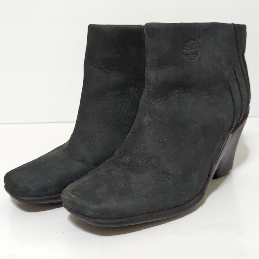 Timberland Baychester leather ankle booties woman's size 6.5M